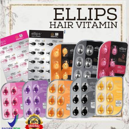 ^ KYRA ^ Ellips Hair Vitamin Rambut Pro Keratin Elips - Tidak Perlu Dibilas