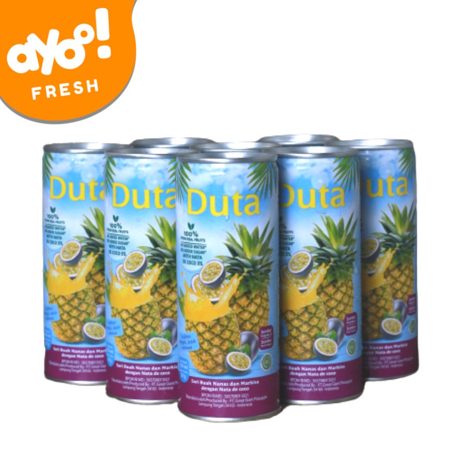 DUTA Tropical Juice (Minuman Jus Nanas & Markisa) 250 ml
