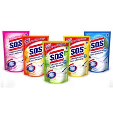 SOS Pembersih Lantai Orange Refill 750ml