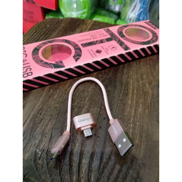 OTG KABEL VIVAN MICRO ORIGINAL