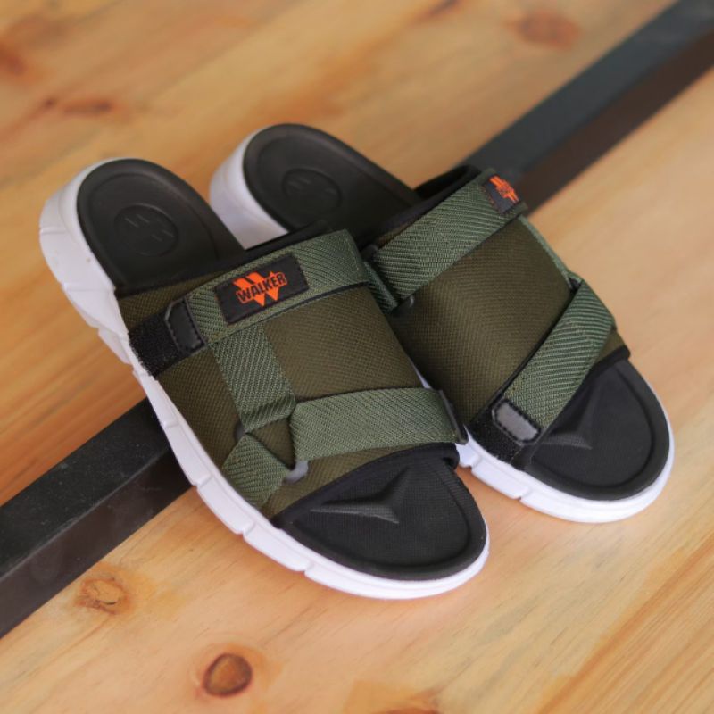 UNION | BIAS Sandal Casual Pria Slide Hangout Santai Slipers Cowo/Cowok Premiun Slide Pria Gaya Trendy Terbaru 2023