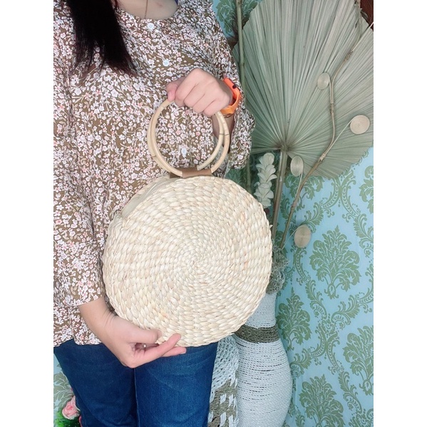 Tas Raisa Handel rotan 30cm