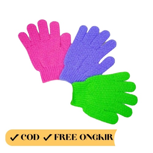 Sarung Tangan Mandi / Bath Scrub Glove / Body Scrubber Glove / Washlap Body Glove