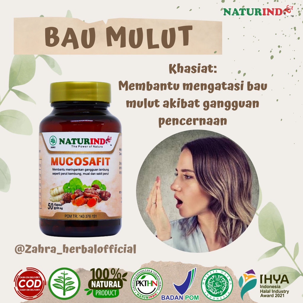 Obat Bau Mulut Penghilang Bau Mulut Menahun Kronis Dari Lambung Bau Mulut Busuk Asam Lambung Herbal 