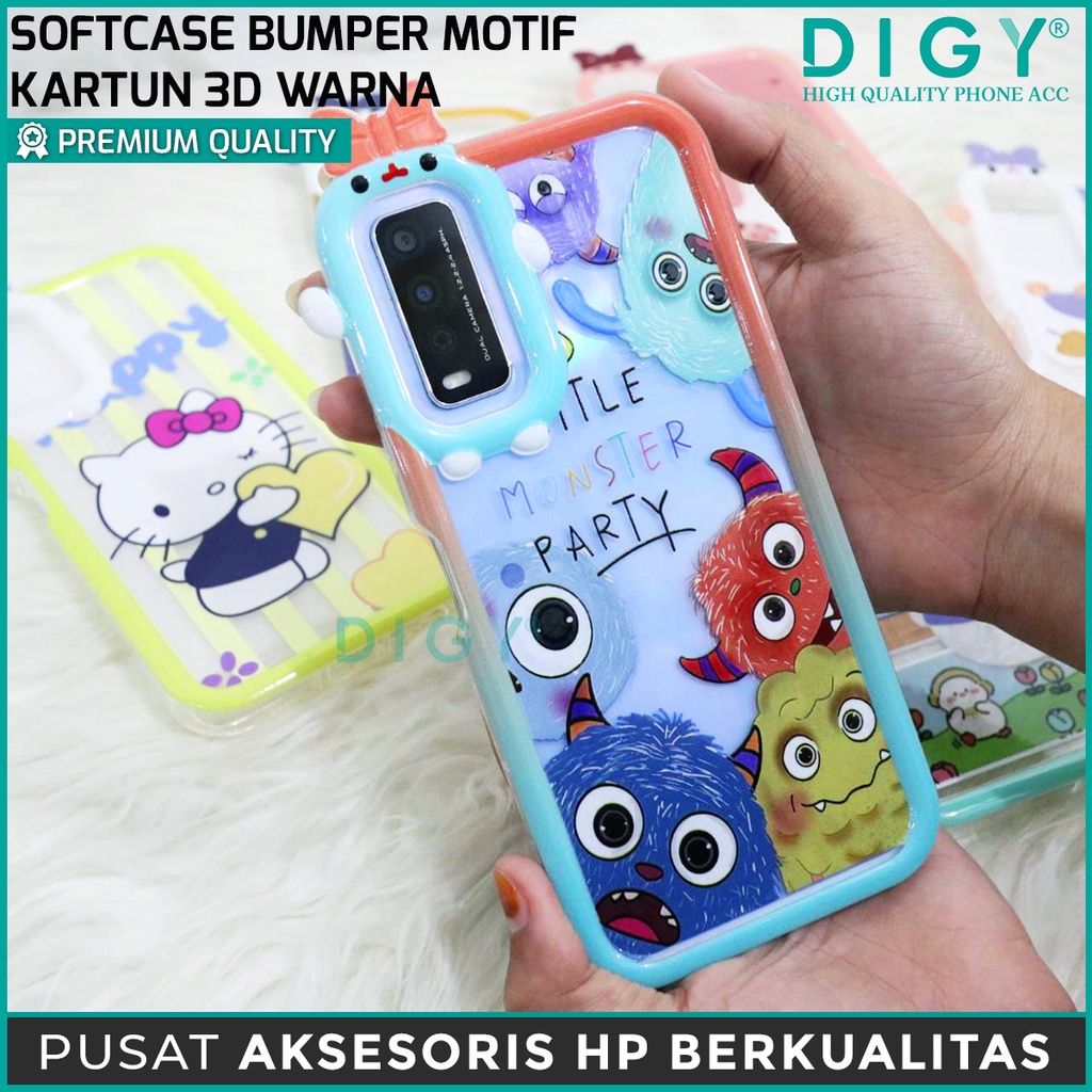 Case Bumper 3D Kartun IPHONE 14 PRO  14 6.1  14 PRO MAX