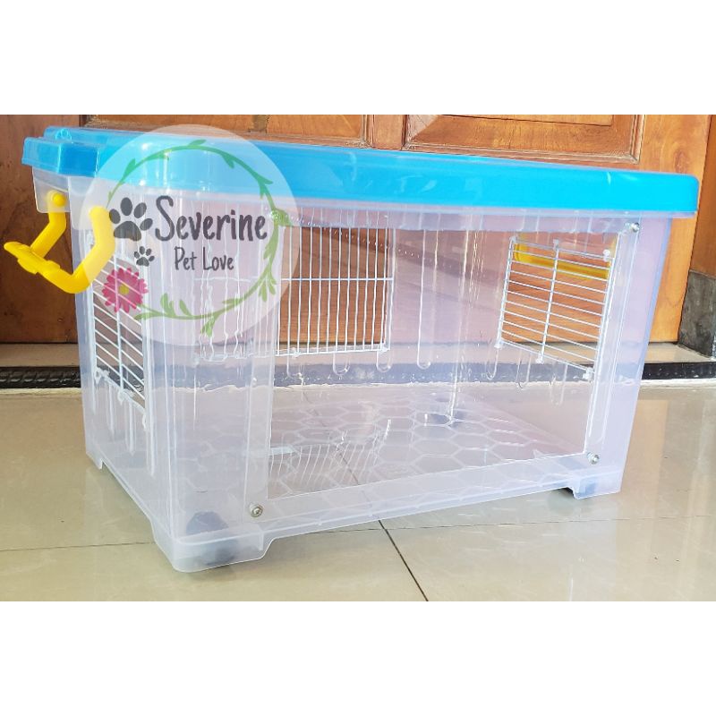 Container Box Kontainer Modif Akrilik Kandang landak mini | kandang hamster jumbo | kandang hamster 