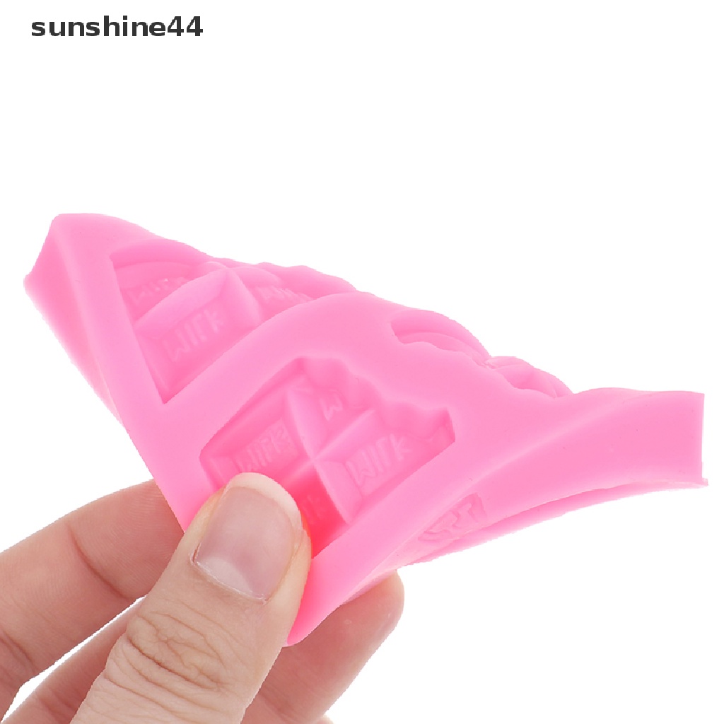 Sunshine Huruf Susu Coklat DIY fondant Kue decorag tools Peralatan Kue Dapur.