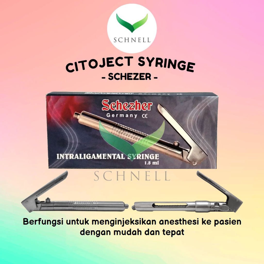 Dental Citoject Syringe/Citoject Syringe - Schezer Dental Instrument