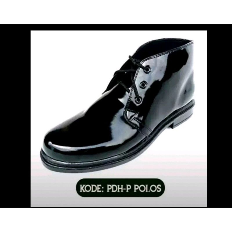 sepatu TNI pdh kilap