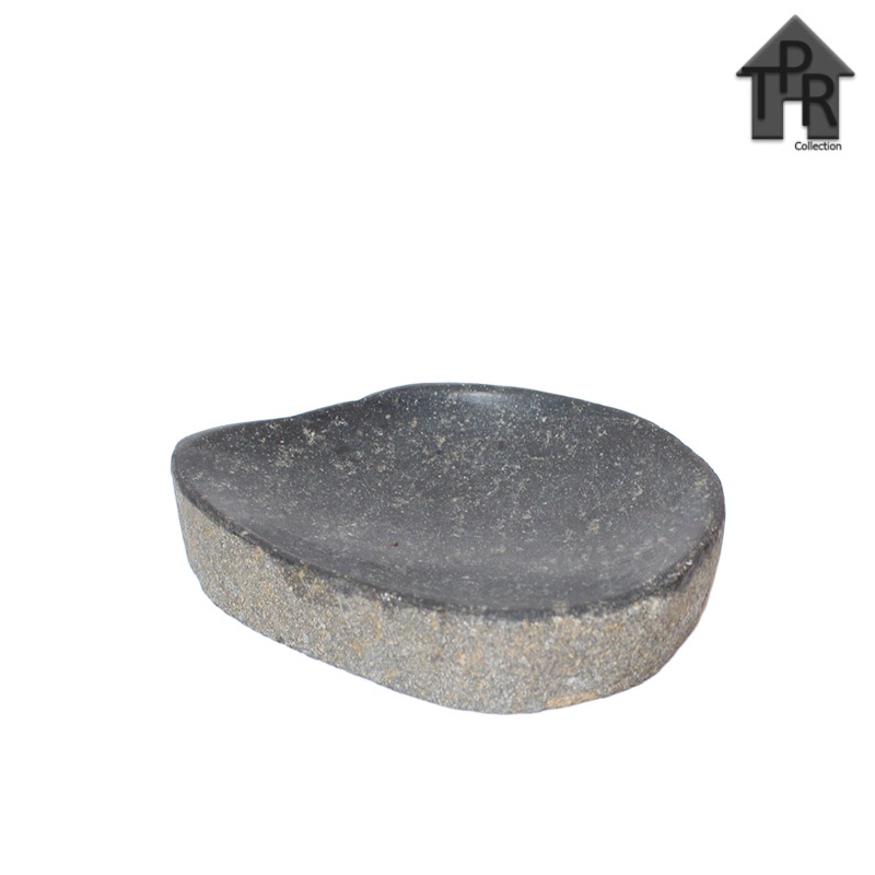 Batu Kali Lepek Sabun Riverstone Soap Dish P14T3