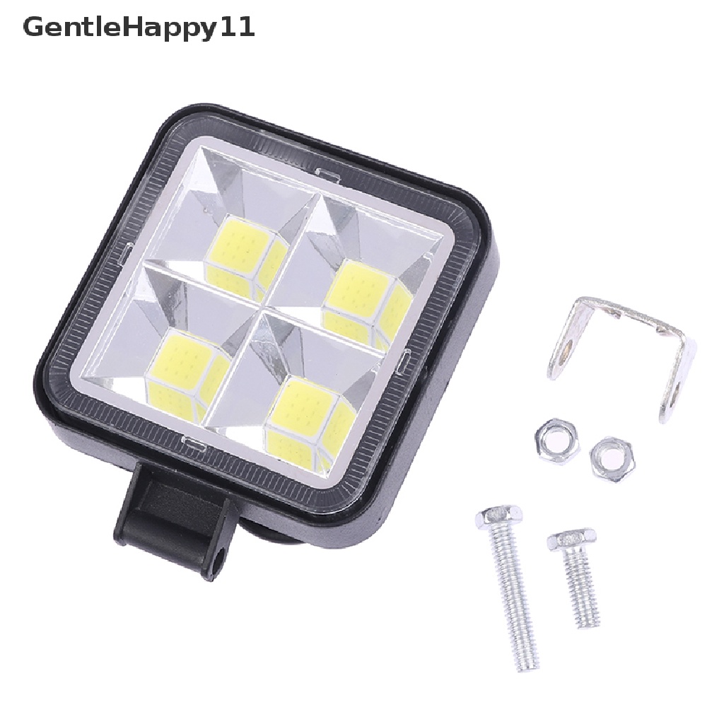 Gentlehappy Mini LED Flood Light Bar 12V 24V Lampu Kerja COB Fog Lamp Untuk Off Road 4x4 id Truk