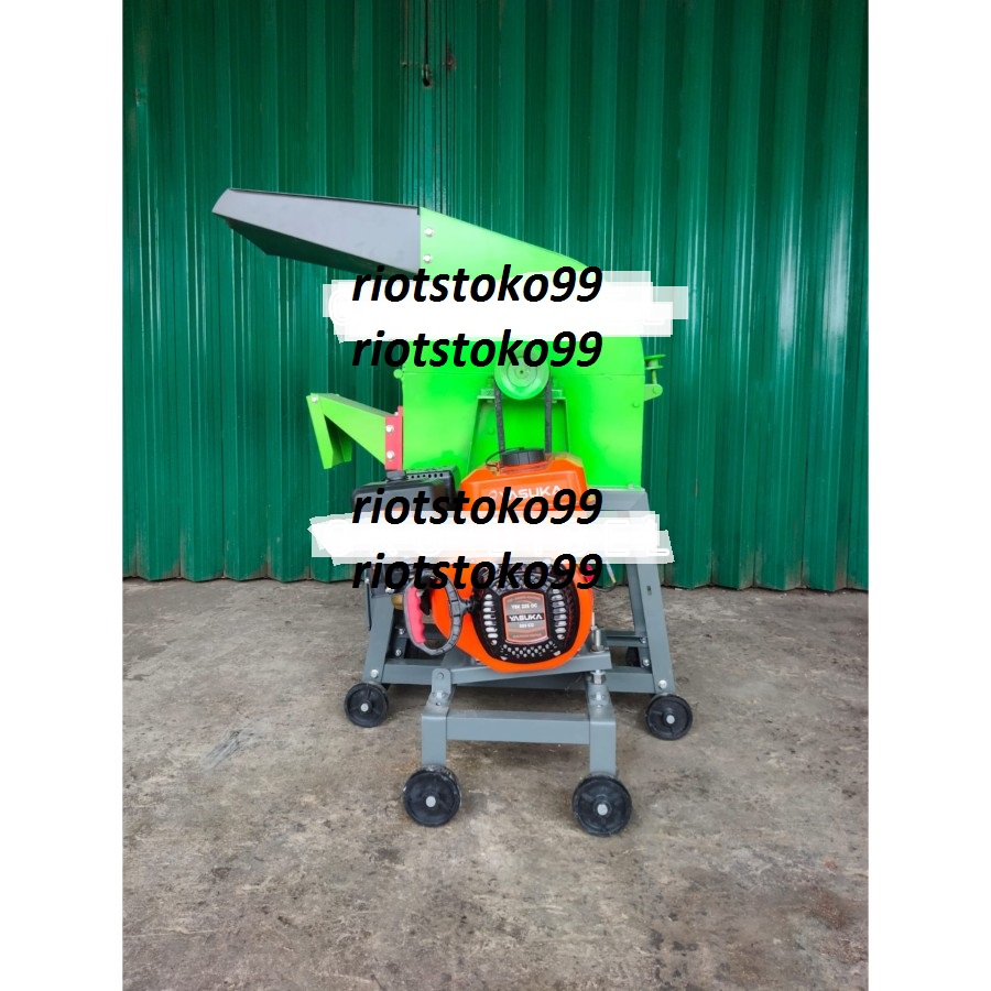 MESIN PENCACAH RUMPUT DAN PENEPUNG MCH 9-500 + ENGINE YASUKA 8 PK