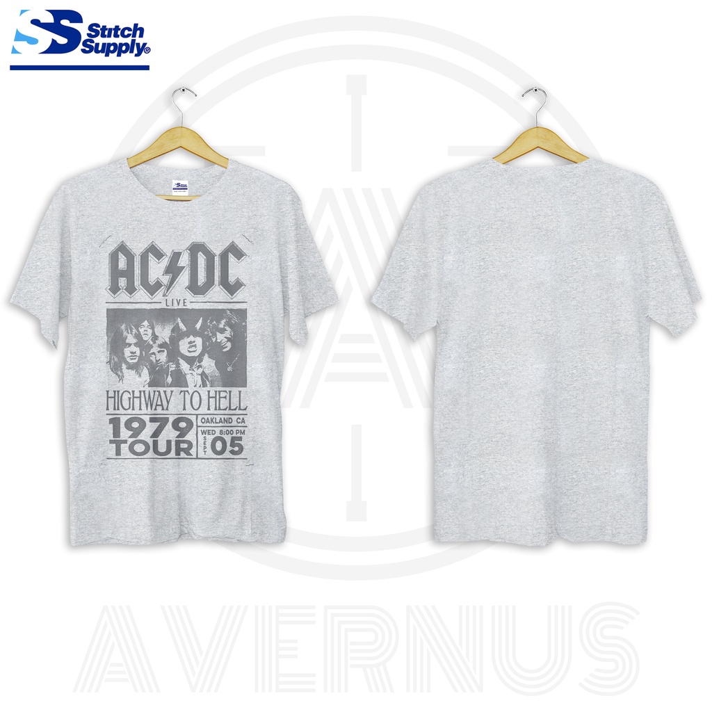 Kaos Band ACDC 1979 Tour Vintage