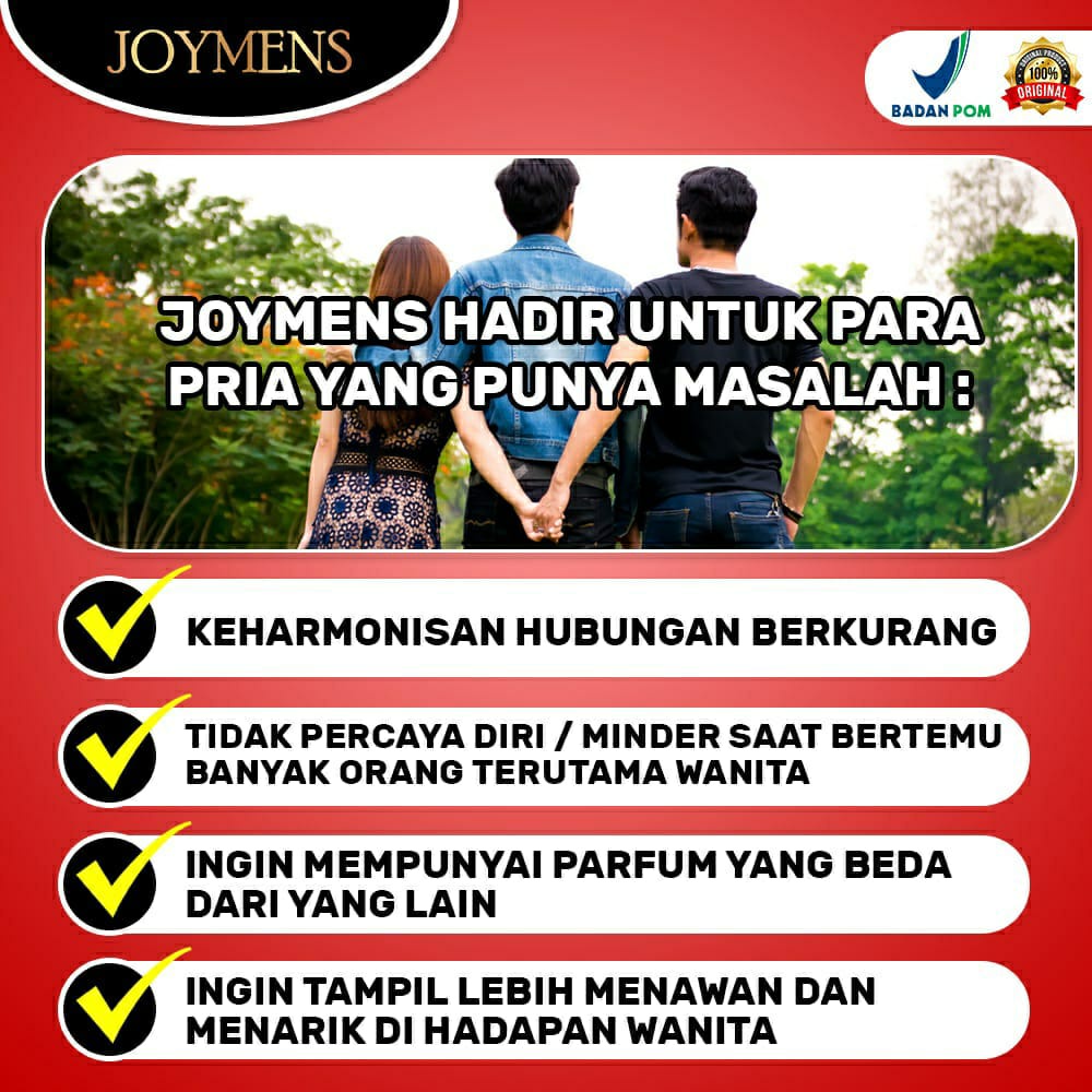 JOYMENS PARFUM [PROMO] PARFUM PEMIKAT WANITA JOYMENS PARFUM PRIA PARFUM BLACK OPIUM JOYMENS