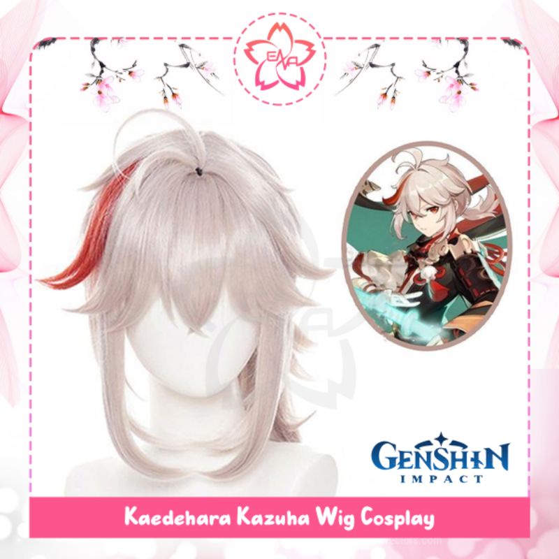 Kedehara Kazuha Wig Genshin Impact Cosplay Wig Kazuha No Brand