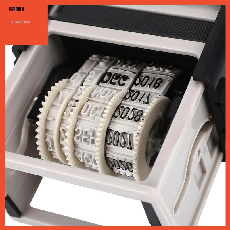 [Predolo] Stempel Tanggal Self Inking Dengan Adjustable Date Album Card Making Print Stamp