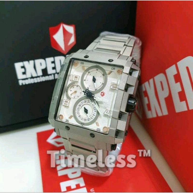 Jam tangan wanita expedition E 6757 B Titanium