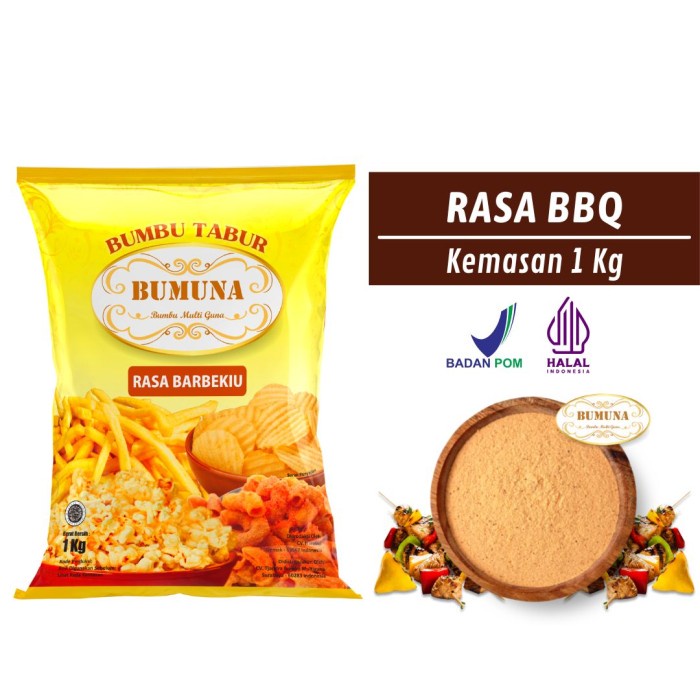 

langsung order saja] Bumbu Tabur BBQ 1Kg Yutakachi