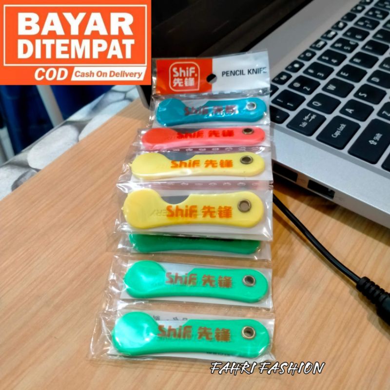 

2pcs 5ribu Cutter Warna Warni Hijau