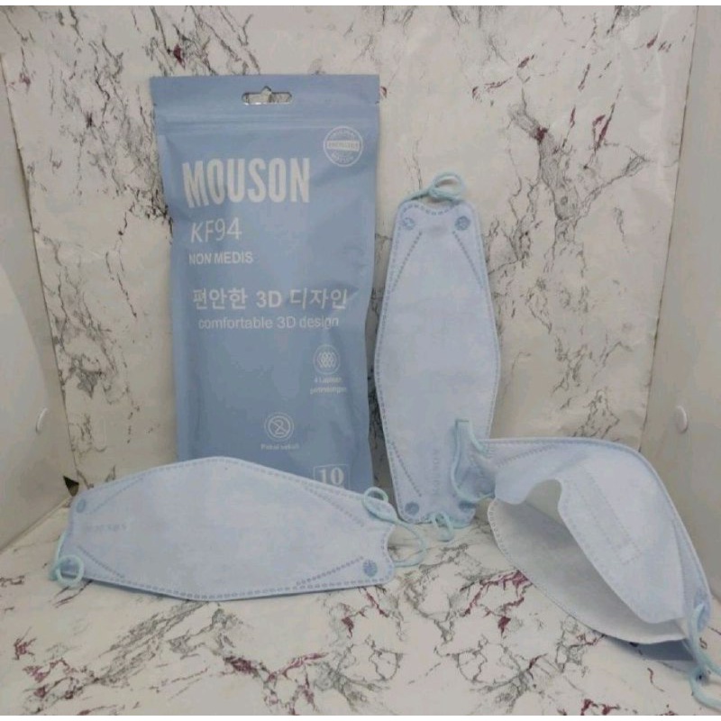 MASKER KF 94 KEMASAN ISI 10 PCS - MASKER DEWASA MASKER PELINDUNG