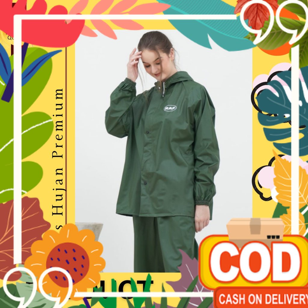 Motif Baru / JAS HUJAN MANTEL HUJAN MODEL SETELAN JAS HUJAN UNISEX TEBAL LENTUR ANTI REMBES BAHAN PV