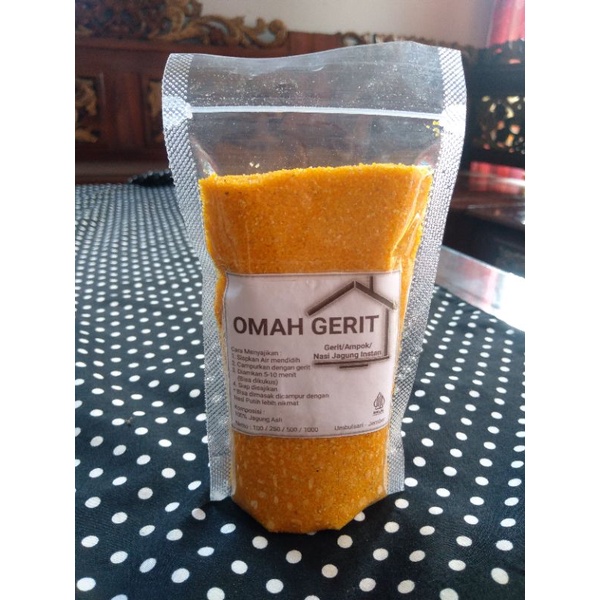 

Ampok/Gerit/SegoJagung/NasiJagung/BerasJagungInstan50gram