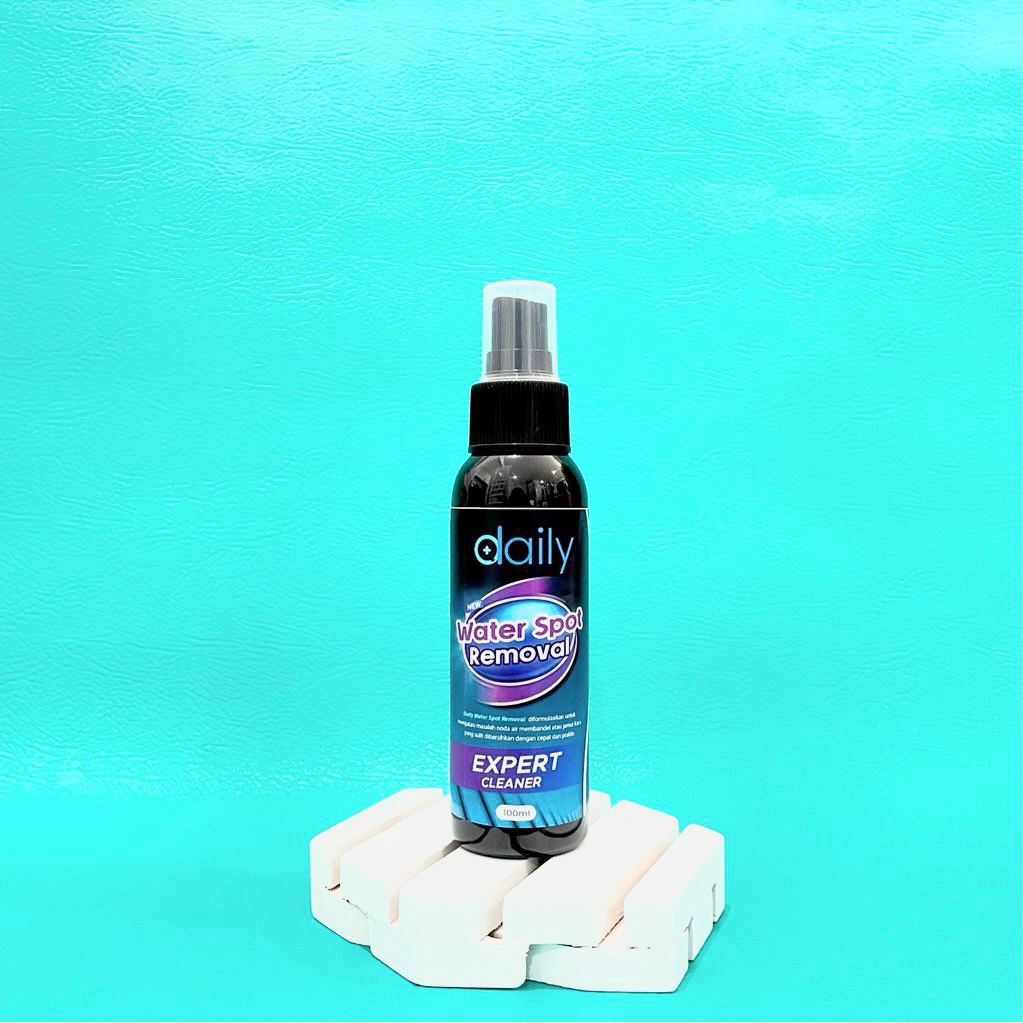 Cairan Pembersih Kerak Kaca - Daily Waterspot Removal 100ml - Spray Ampuh Hilangkan Jamur Kaca Kamar Mandi Kaca Kendaraan Spion