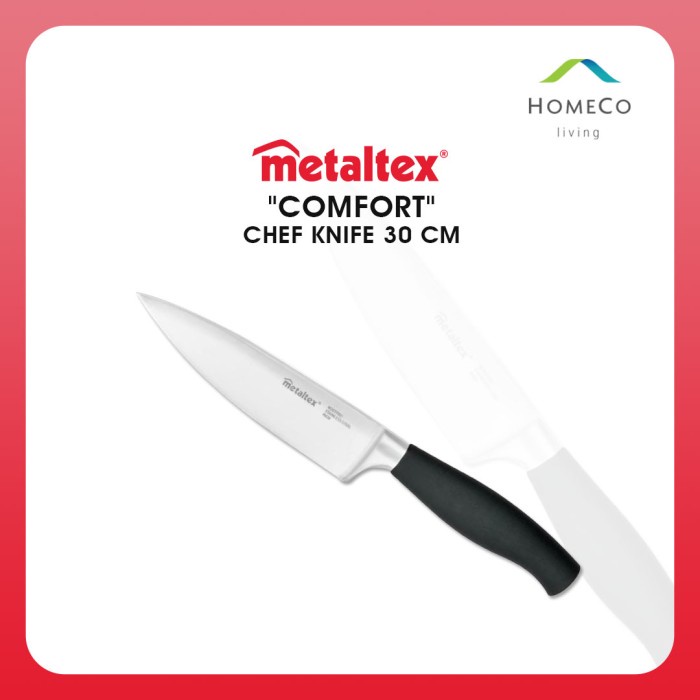 [Pisau Dapur] Metaltex Pisau 30 Cm Chef Knife / Pisau Dapur [Knife]