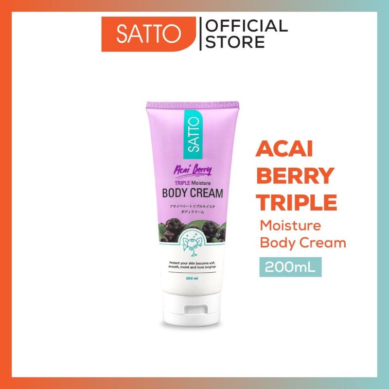 Satto Acai Berry Body Cream