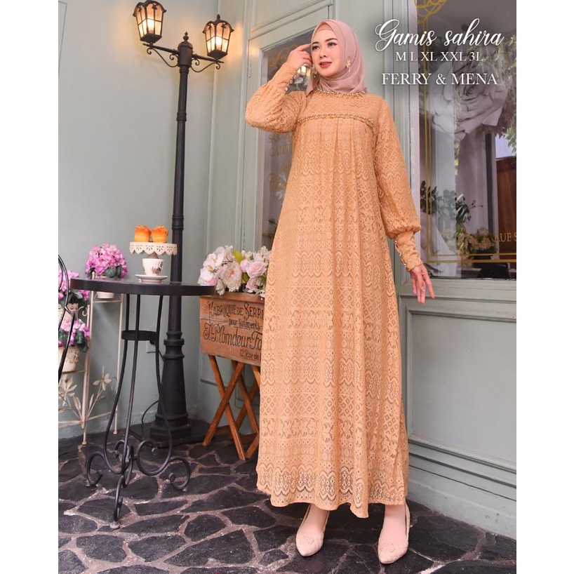 Ready Gamis Modern Kekinian//Gamis Lebaran By Istana Kebaya//Gamis Termurah//Gamis Pesta Terbaru 2023//Baju Gamis/Gamis Brukat/Pakaian wanita Terbaru/baju muslim wanita