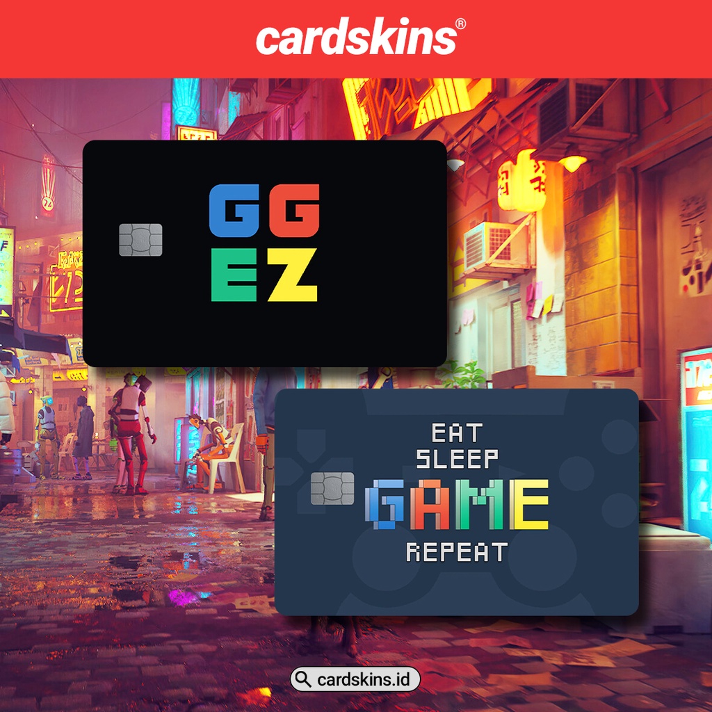 EZ GAME | GARSKIN / STICKER KARTU ATM / SKIN KARTU ATM / DEBIT / CREDIT / EMONEY / FLAZZ | CARDSKINS