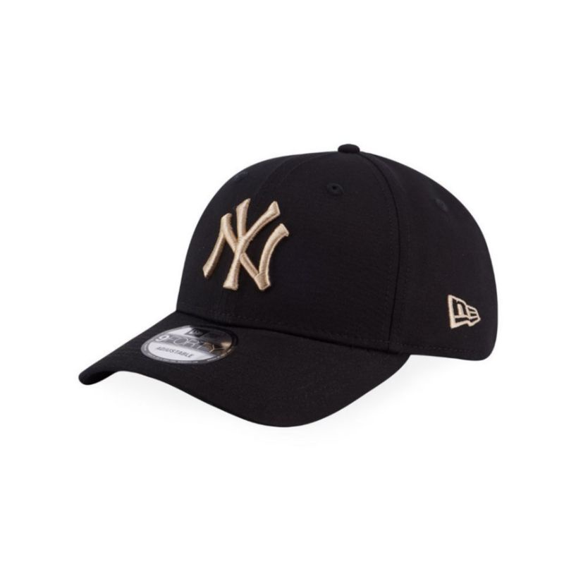 Topi New Era Cap New York Yankees Logo Gold 9Forty Adjustable Original