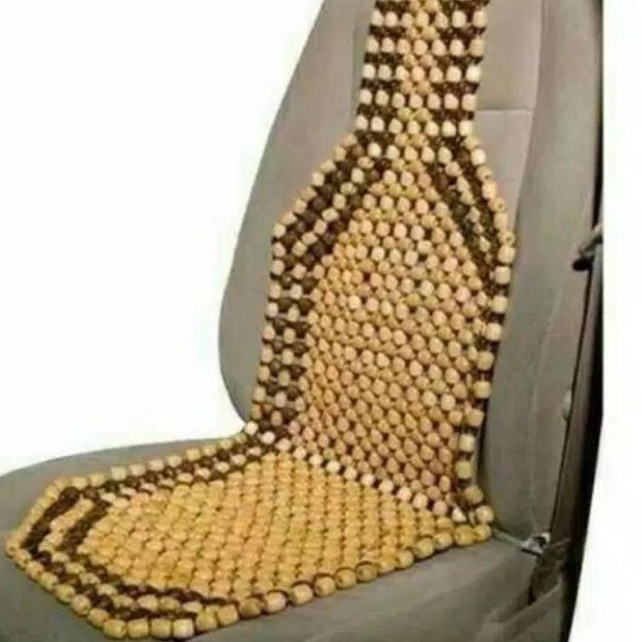 Diskon Sandaran DUDUKAN tatakan ALAS  jok mobil kantor kursi Rumah universal MOTIF KAYU biji BULAT B