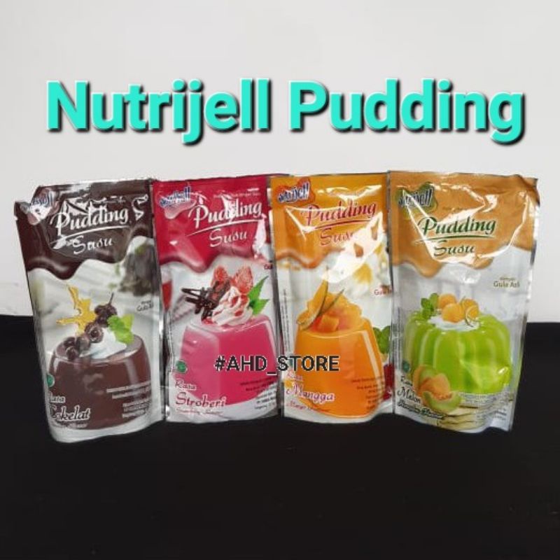 

Nutrijell PUDDING SUSU Rasa 120gr, 145gr, 170gr / Serbuk Pudding Susu