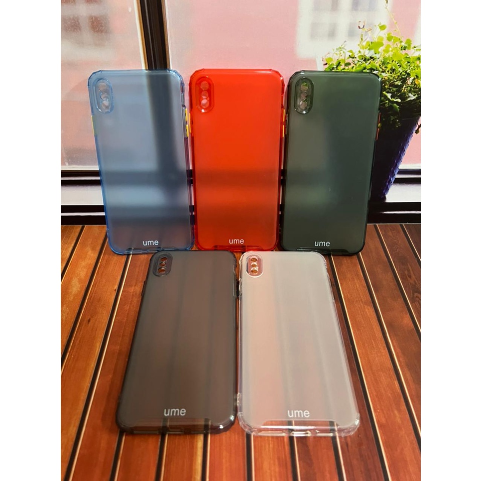 IPHONE XS MAX CASE SILIKON UME TPU MATTE RAINBOW UNIQUE