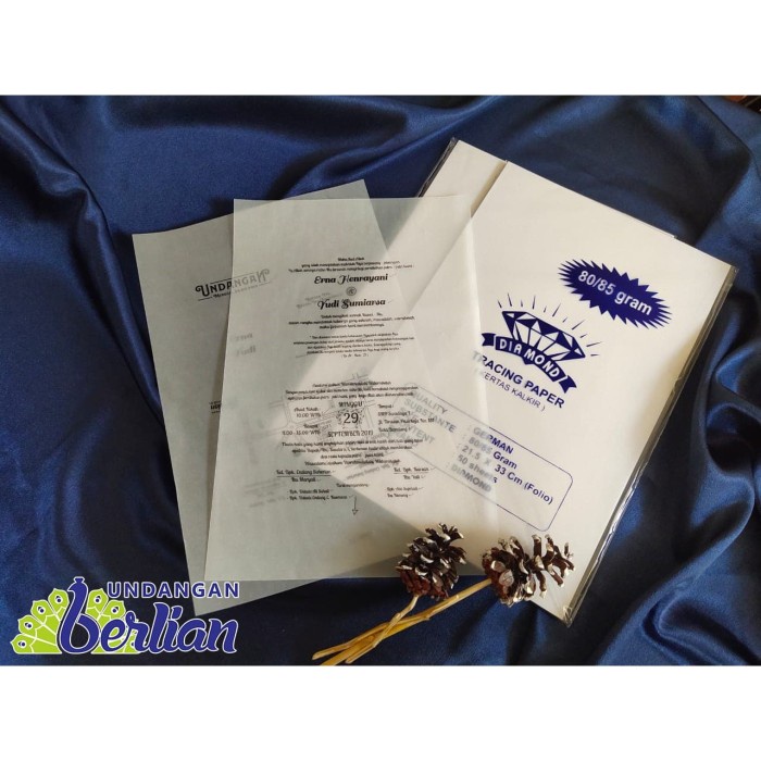 

] KERTAS KALKIR FOLIO/KERTAS TRANSPARAN