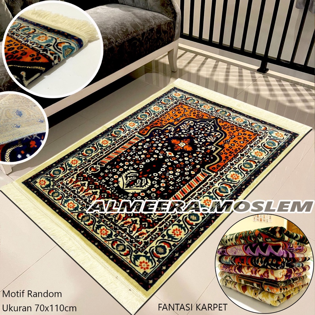 Sajadah Turki Bayar Di Tempat / Sejadah Turkey Carpet Bahan tebal Halus Fashion Muslim