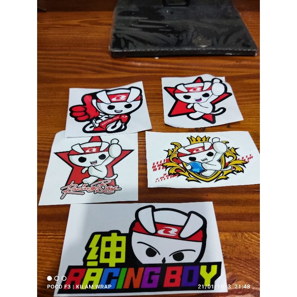 STIKER RCB LOGO STIKER PRINT CUTT