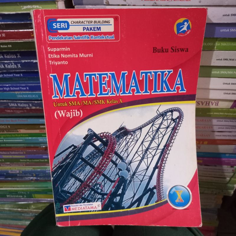 bekas MATEMATIKA SMA KELAS 1 wajib buku siswa mediatama