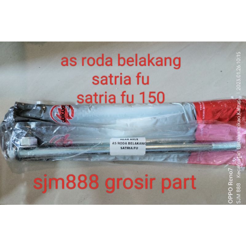 as roda belakang satria fu 150