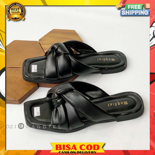 Sndel Slip Sandal Wanita Import Premium Sendal Teplek Cwek Trendy Sndl Waita Murah Import Sensal Cwe