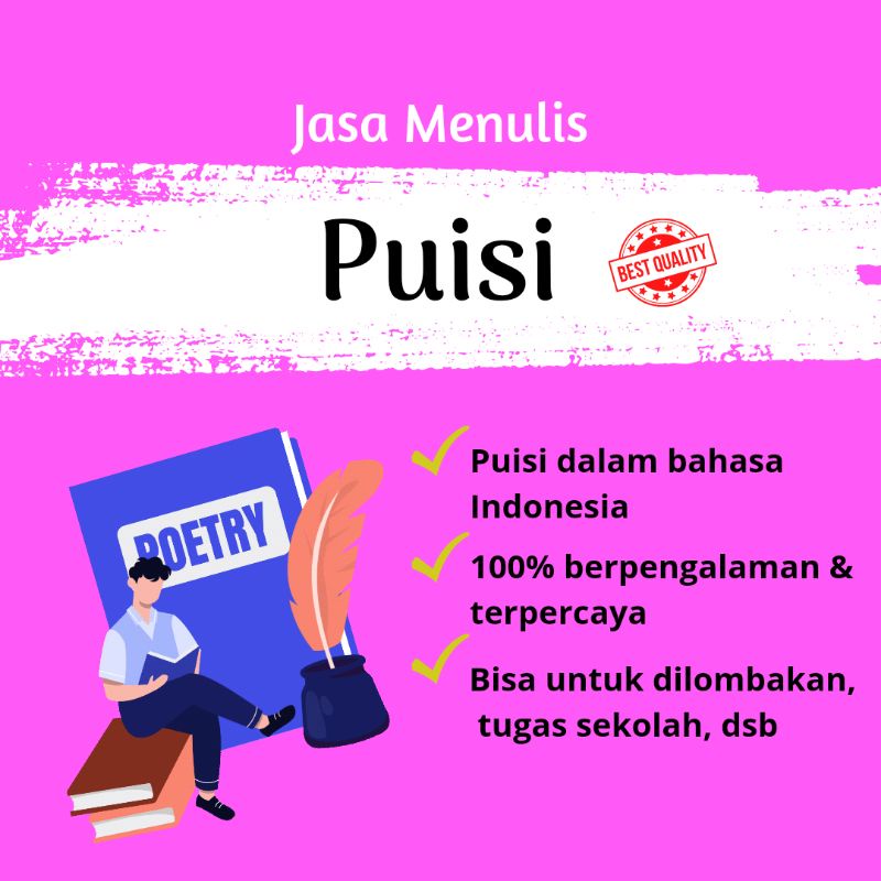 jasa menulis puisi