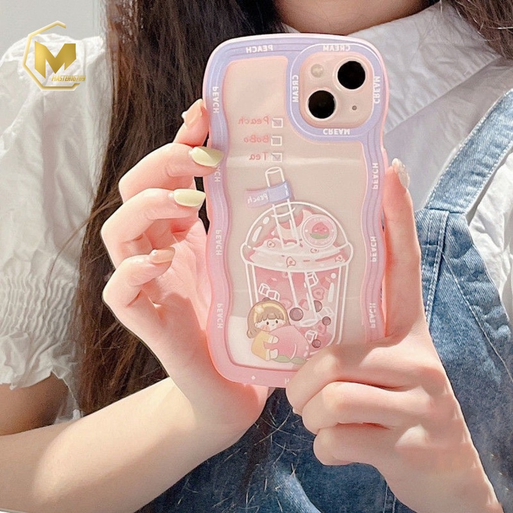 SS132 CASING SOFTCASE PEACH BOBA TEA FOR VIVO Y11 Y12 Y15 Y17 Y15S Y01 Y16 Y02S Y20 Y12S Y20I Y21 Y21S Y33S Y21T Y21A Y22 Y22S Y30 Y50 Y30I Y35 Y53 Y71 Y75 Y55 T1 Y81 Y81C Y91 Y93 Y95 Y91C Y1S V20 PRO V5 Y65 Y66 Y67 V25 V25E T1 PRO S15E MA3878