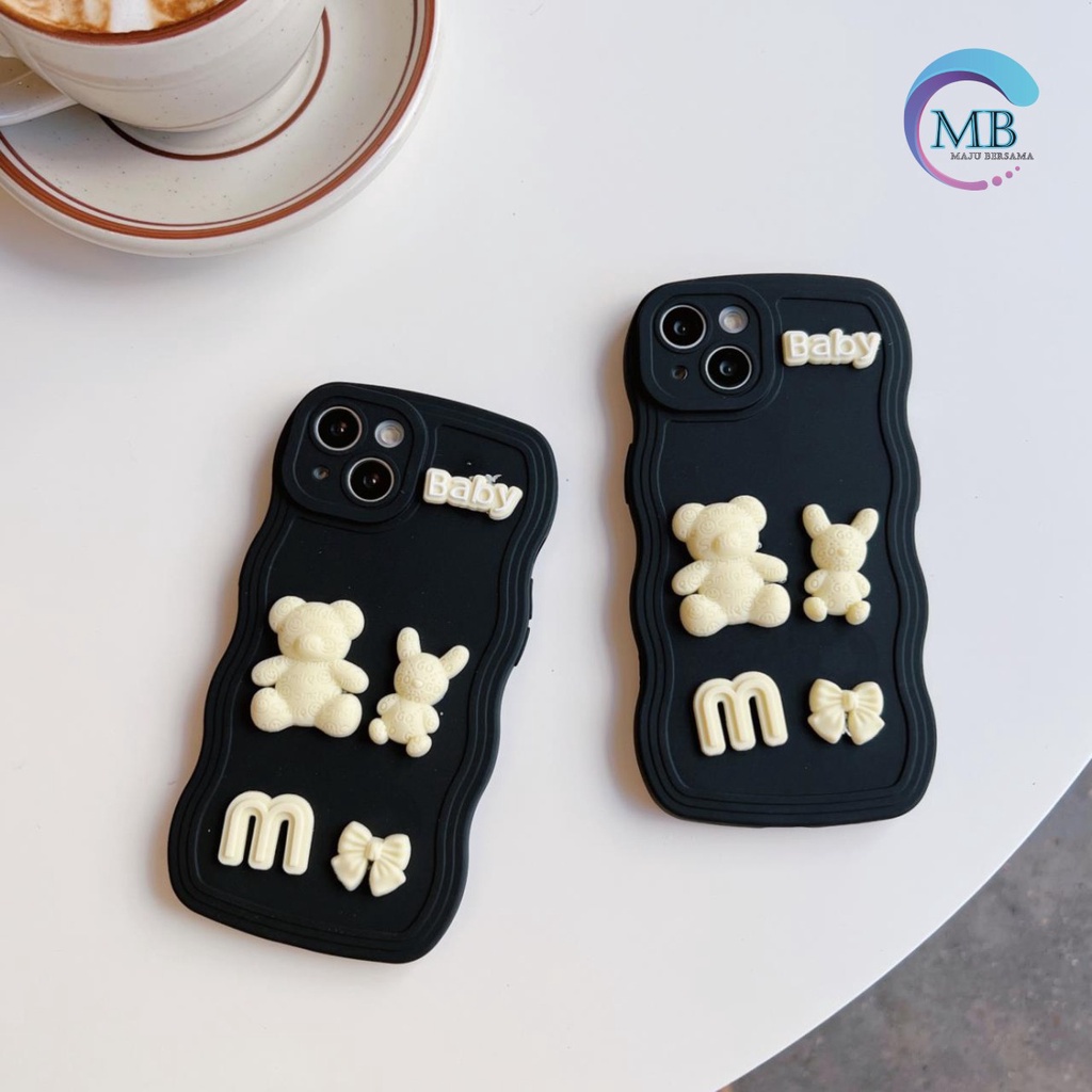 Y026 SOFTCASE 3D KARAKTER RABBIT MODEL GELOMBANG WAVE FOR VIVO Y12 Y15 Y17 Y15S Y01 Y16 Y02S Y20 Y12S Y20I Y20S Y21S Y33S Y21A Y21T Y22 Y22S Y35 2022 Y75 Y55 Y30 Y50 Y30I Y53 Y83 Y91 Y95 Y51 V5 V5S Y66 Y67 V21 V23E V25 V25E PRO MB4197