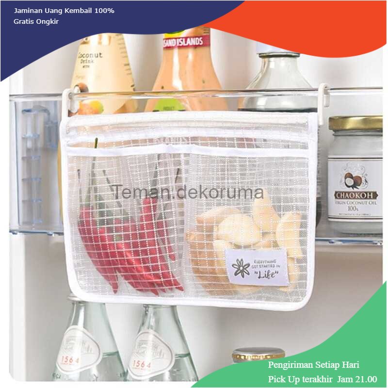 TD-RAK Life Rak Gantung Kulkas Lemari Multifungsi Pouch Organizer Storage - LF22