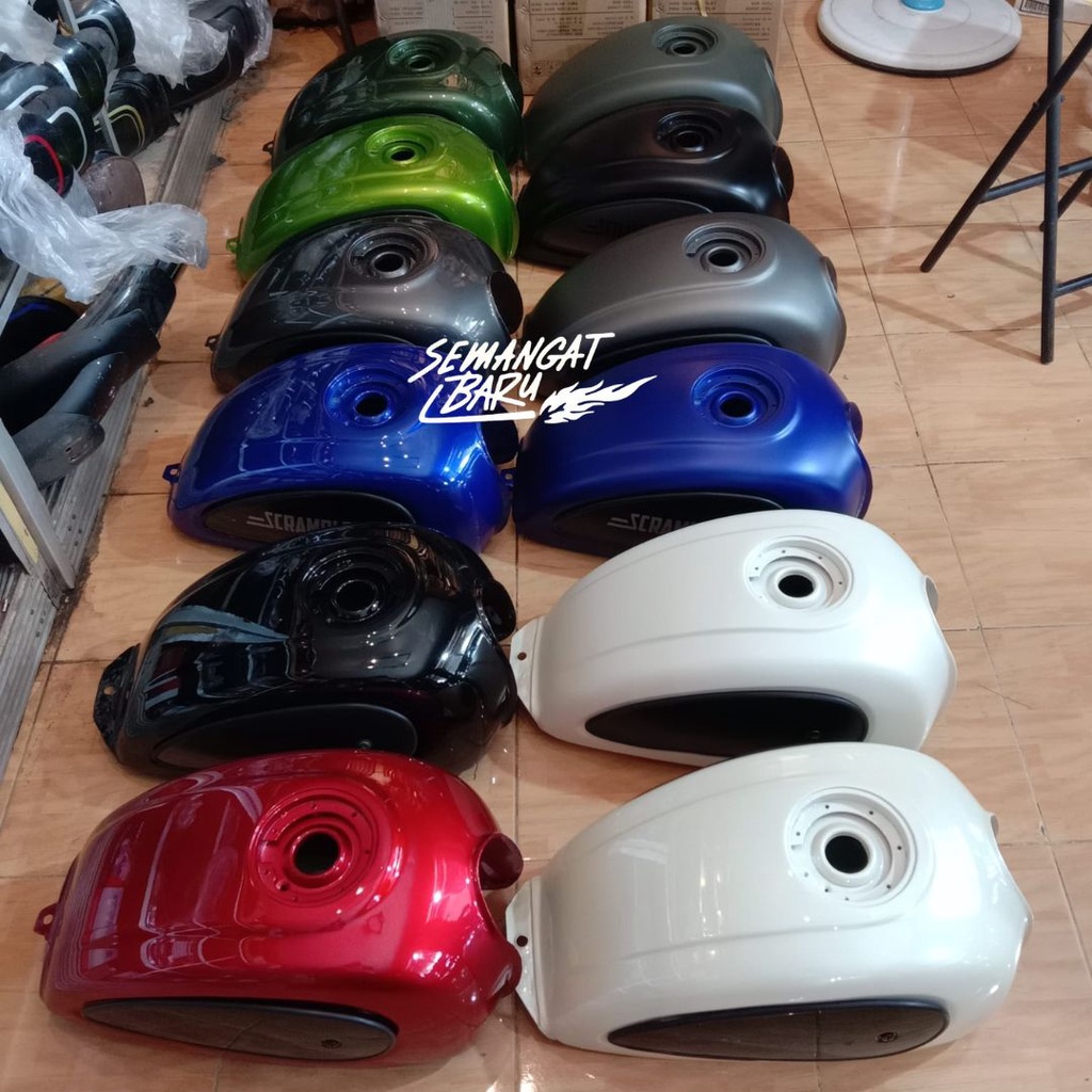 TANGKI DUCATI SCRAMBLER THUNDER TIGER VERZA BYSON GL PRO MEGAPRO MEGAPRO MONO TENK TANK TENKI TENGKI