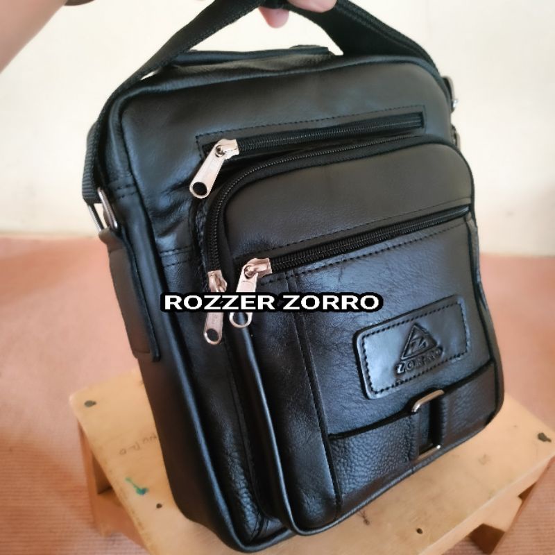 Tas selempang pria kulit asli by ZORRO