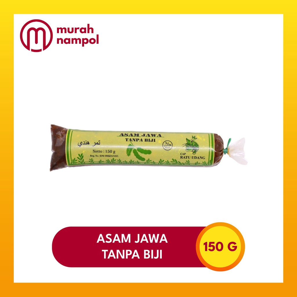 

Asam Jawa Tanpa Biji 150gr "Cap Ratu Udang