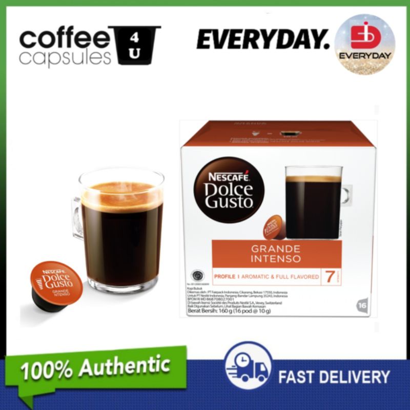 

Nescafe Dolce Gusto Grande Intenso kopi kapsul 1 Box