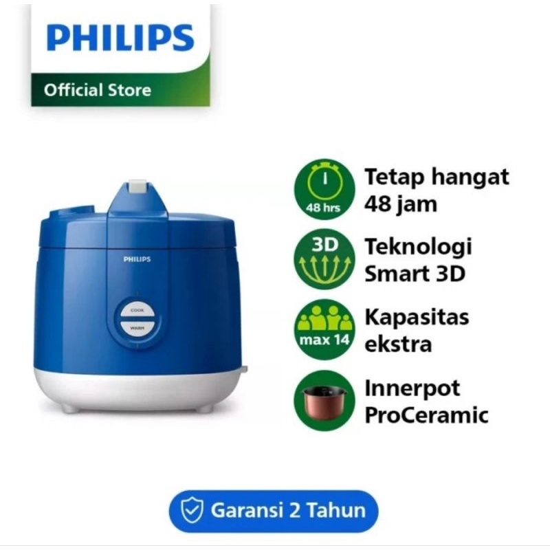 Philips Magic Com Daily Collection Rice Cooker HD3131 HD 3131